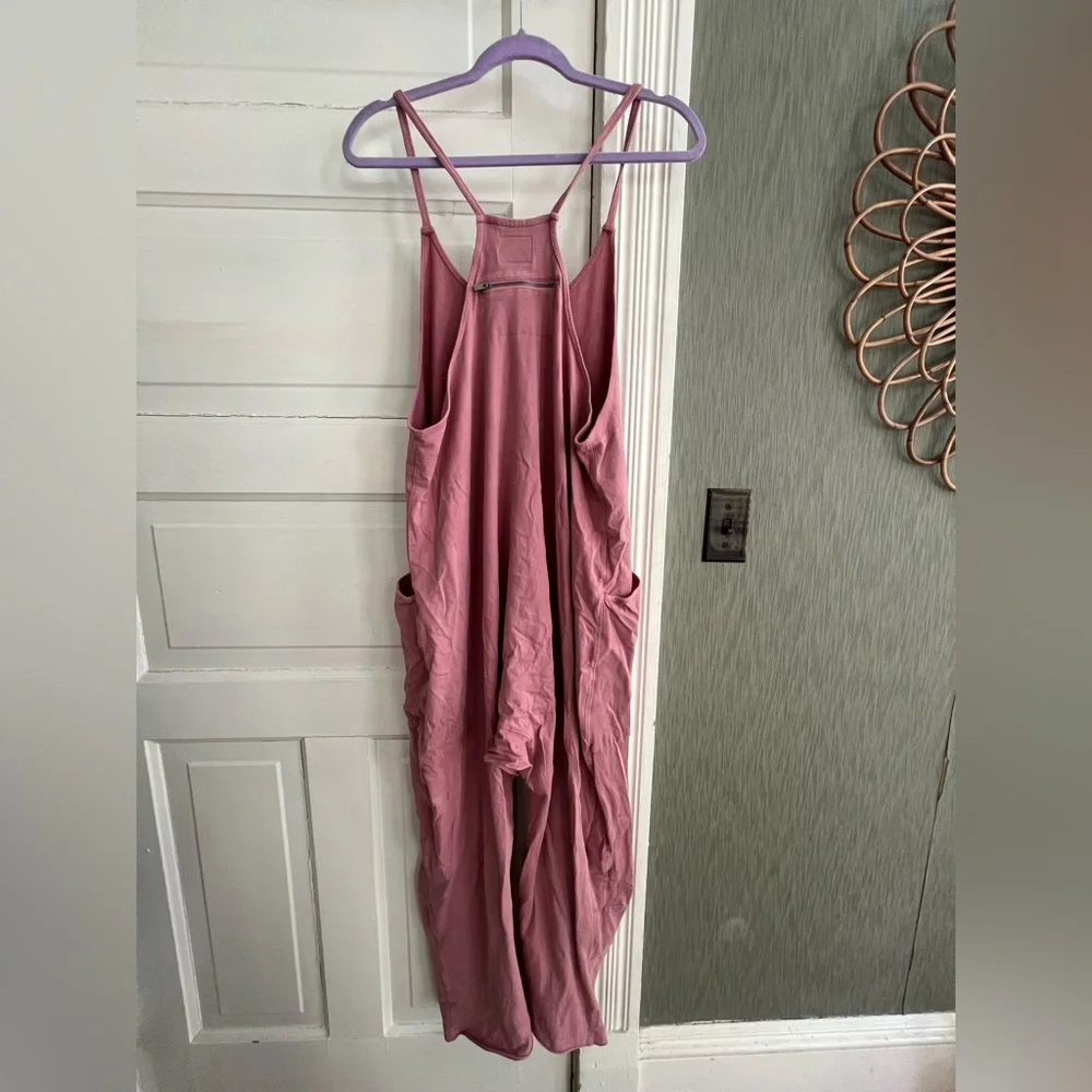 Free People Hot Shot Onesie Mauve size S - Picture 4 of 5